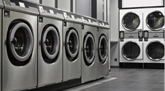 Four Commercial Washing Machine Appliances